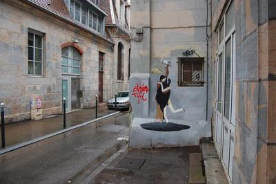 Escif - Exercices d'amour. Besançon, 2011.