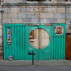 Nelio - Wooden Graffiti. Besançon, 2011.