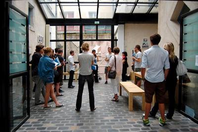 Visite quartier Battant. Besançon, 2011.