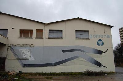 Escif - Réponse à tout. Besançon, 2011.