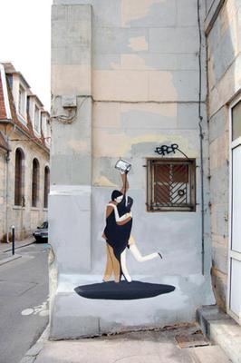Escif - Exercices d'amour. Besançon, 2011.