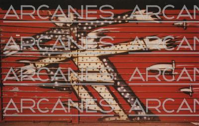 Carton d'invitation de l'exposition Lower East Side d'Alain Buttard
