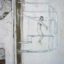 Daniel Munoz - What tells a spectator to a witness. Besançon, 2011.