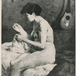 "Une couture de Suzanne nue" Paul Gauguin