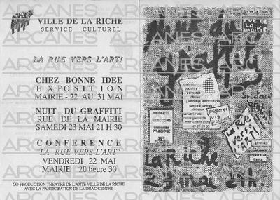 Document de présentation La Ruée vers l'Art 1987