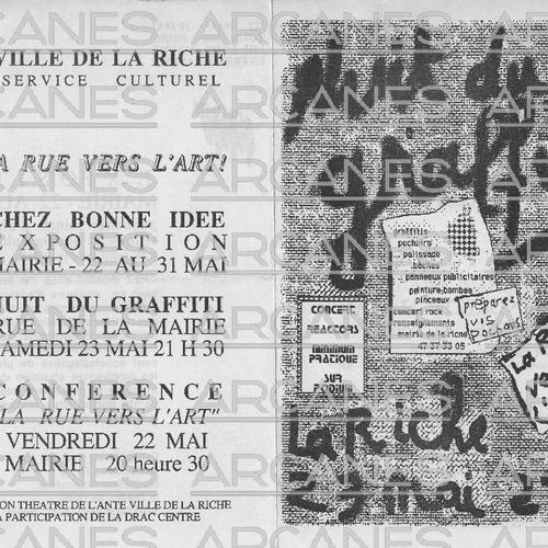 Document de présentation La Ruée vers l'Art 1987