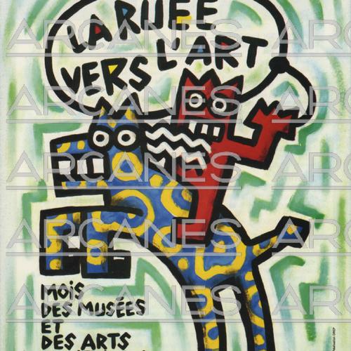 Document de présentation du volet ciné-peintres La Ruée vers l'Art 1985