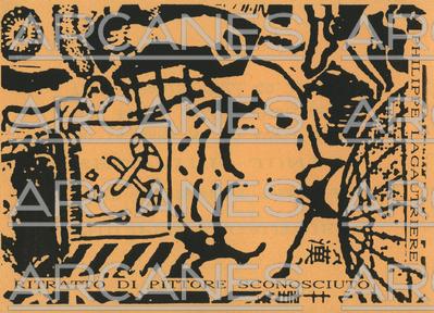 Flyer d'une exposition de Philippe Lagautrière