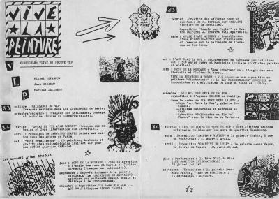 Curriculum vitae du collectif VLP
