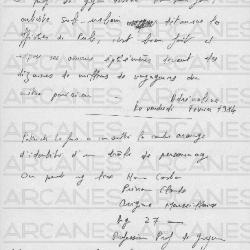 Notes à propos d'un entretien de Patrick Le Fur avec Costa