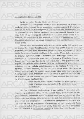 Notes à propos de Costa