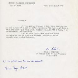 Courrier ICOMOS