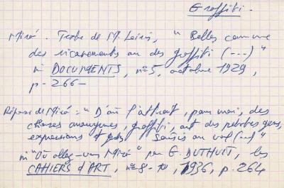 Notes Joan Miro