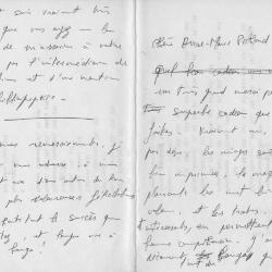 Courrier Marie Pichard