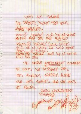 Courrier Bando