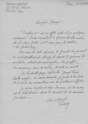Courrier Bergu