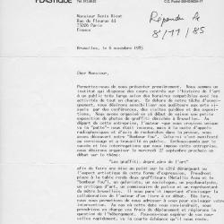 Courrier ISELP
