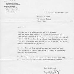 Courrier CIRG