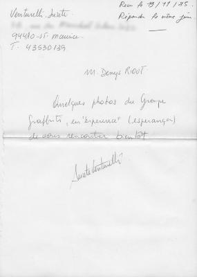 Courrier Groupe Graffiti