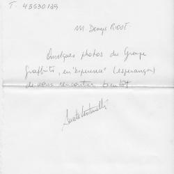Courrier Groupe Graffiti