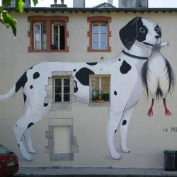 Escif - La Propriété. Besançon, 2011.