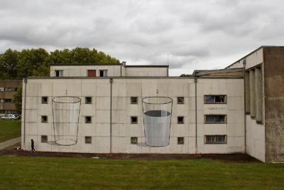 Escif - Le pouvoir de l'esprit. Besançon, 2011.