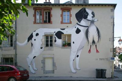Escif - La Propriété. Besançon, 2011.