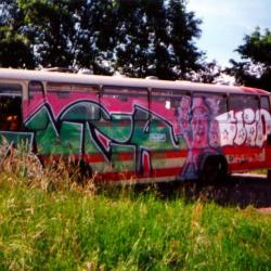 Olga, Akroe, Flip, Pig. Besançon, 1997.