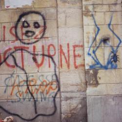 Gérad Zlotykamien, bombages anonymes. Paris, 1984.