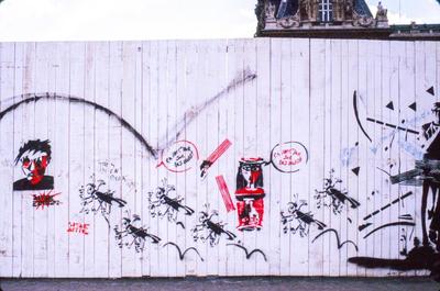 Surface Active, Blek le Rat. Paris, 1985.