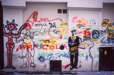 Blek le Rat, K-Bô, Nana Cola et autres. Paris, 1984.