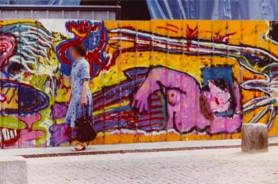 Palissade de Beaubourg. Paris, 1984.
