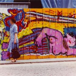 Palissade de Beaubourg. Paris, 1984.