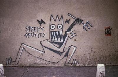 Speedy Graphito. Paris, 1986.