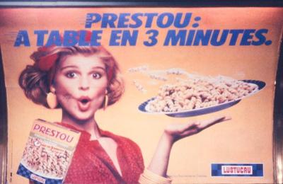 Affiche publicitaire. Paris, 1984.