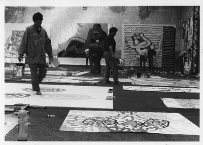 Affiche Art. Paris, 1986.