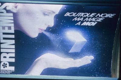 Affiche publicitaire. Paris, 1984.