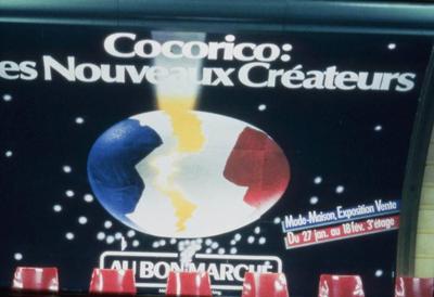 Affiche publicitaire. Paris, 1984.