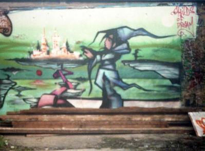 Skki, JayOne. Paris, 1989.