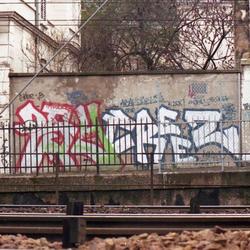 Psy, Creez, Asnières-sur-Seine 1990.