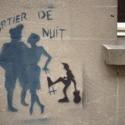H, auteur inconnu. Rennes, 1985.