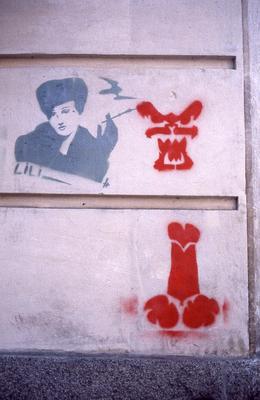 H et  auteur inconnu,  Rennes, 1985.