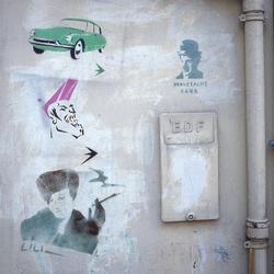 Yeman, Loly Pop, H et Moustache Club. Rennes, 1985.