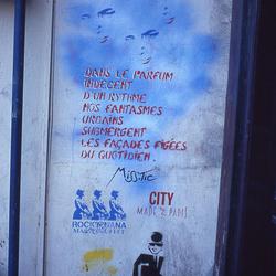 Marie Rouffet, Miss.Tic et auteur anonyme, Rennes, 1987
