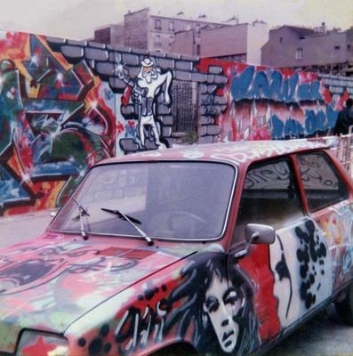 Skki, Ash, Jay, Scipion. Paris, 1985.