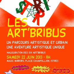 Affiche Les Art'bribus Ville d'Istes