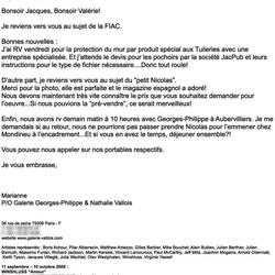 Email - Galerie Vallois
