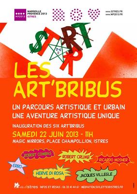 Affiche Les Art'bribus Ville d'Istes