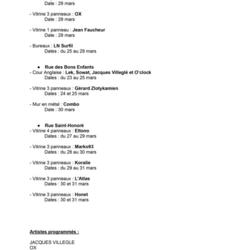 Planning de production - Projet OXYMORES I