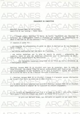 Lettre d'engagement Ville de Paris.